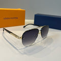 Louis Vuitton Metal Aviator Silver Lens Sunglasses for Men & Women - 933811