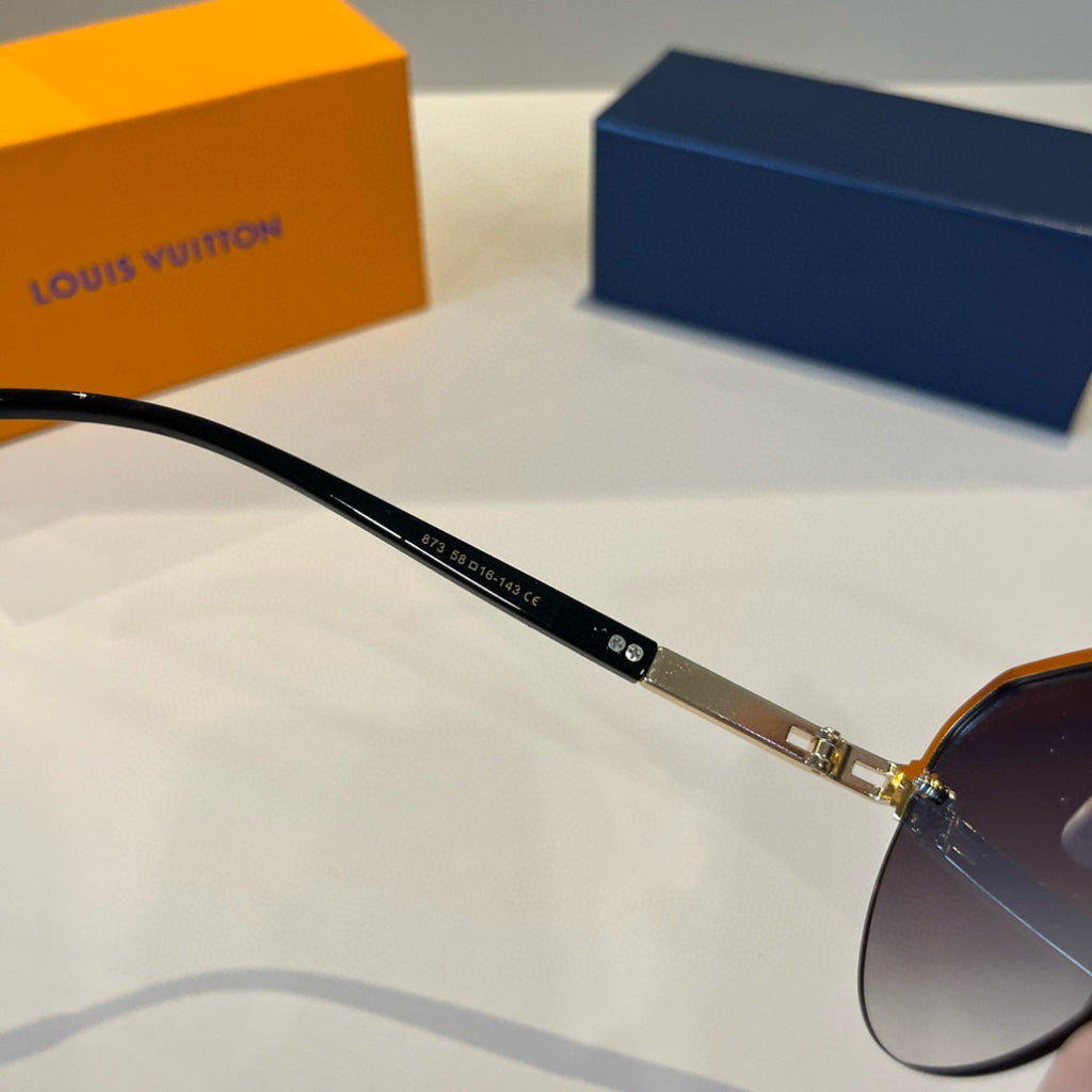 Louis Vuitton Metal Aviator Silver Lens Sunglasses for Men & Women - 933811 - detail image 6