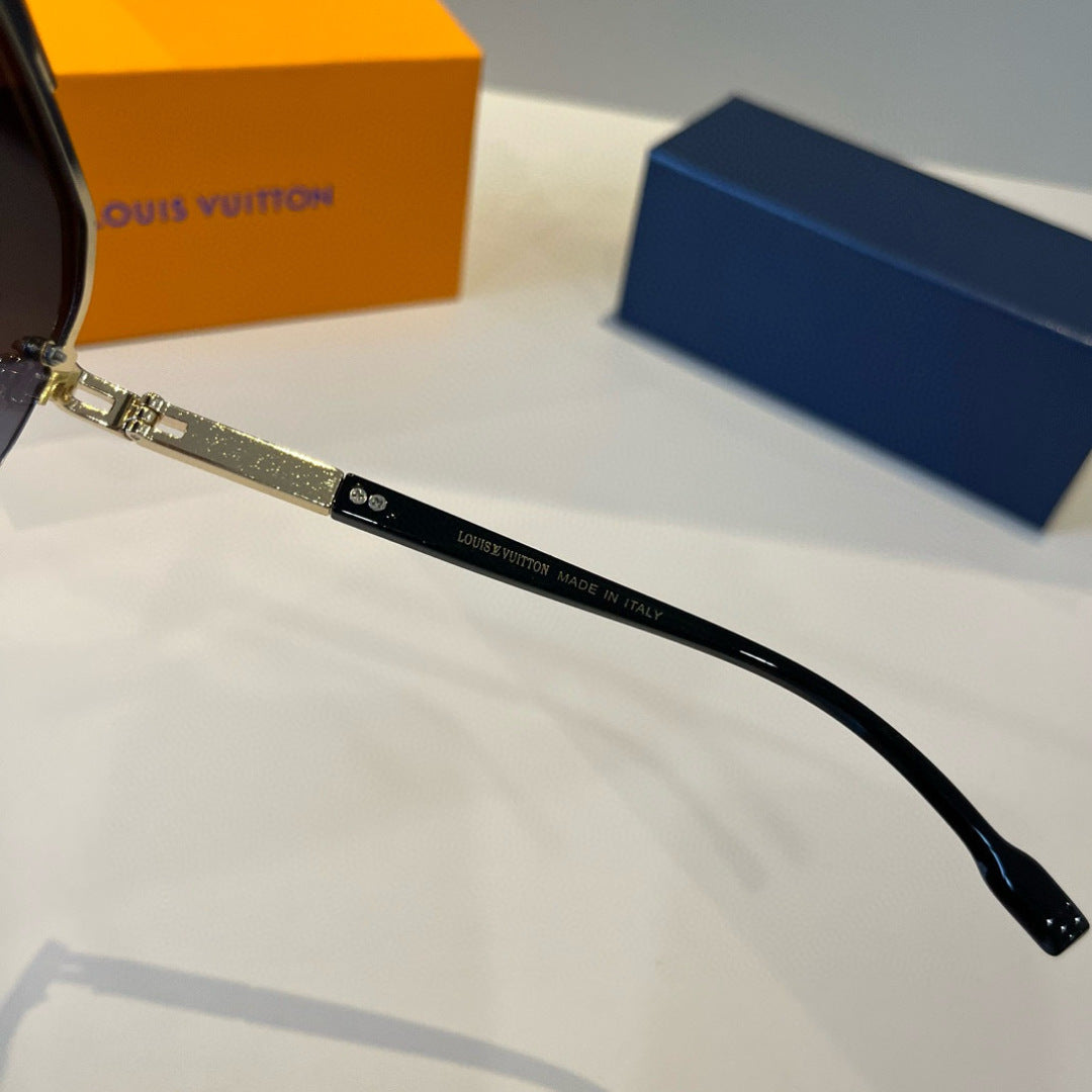 Louis Vuitton Metal Aviator Silver Lens Sunglasses for Men & Women - 933811 - detail image 5