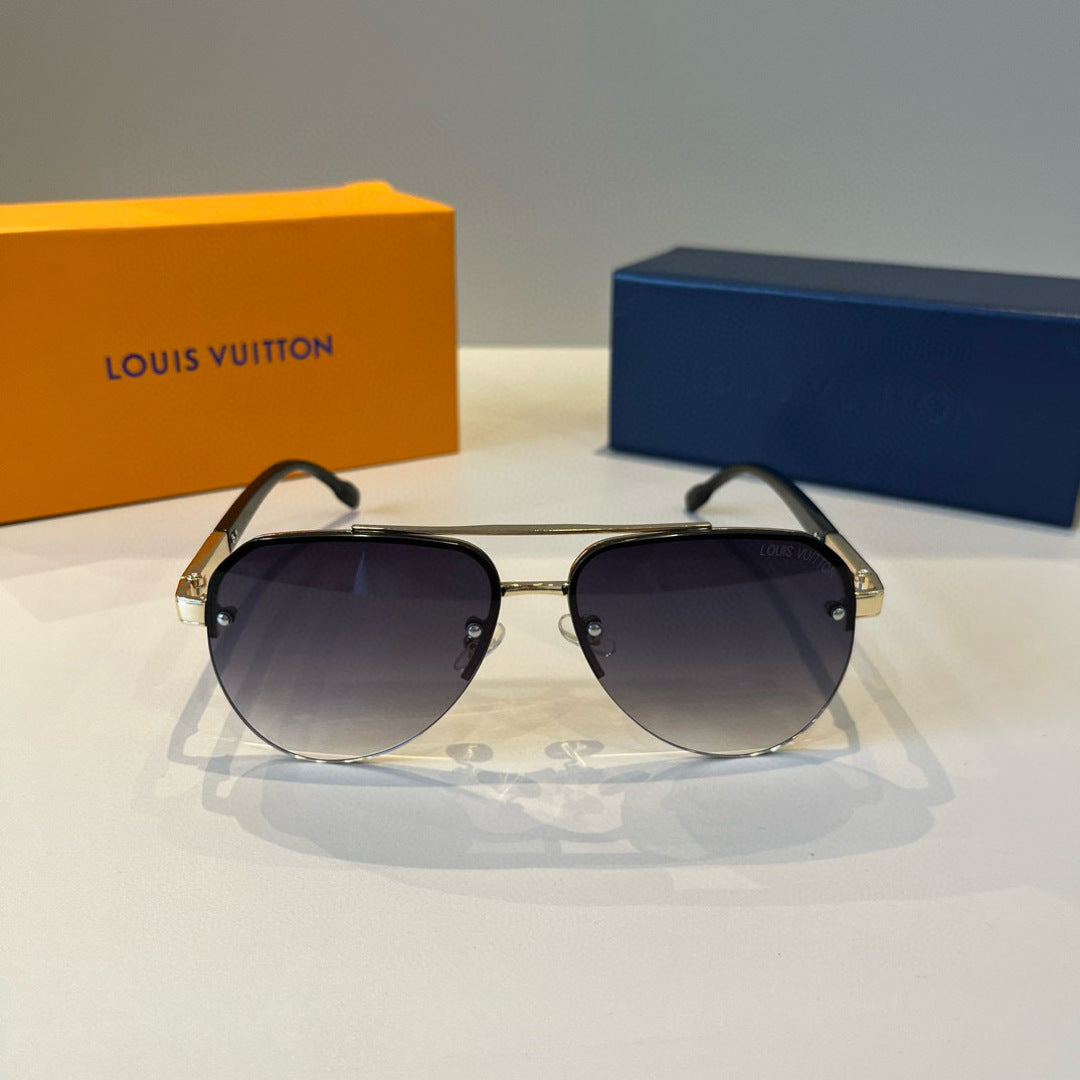 Louis Vuitton Metal Aviator Silver Lens Sunglasses for Men & Women - 933811 - detail image 2