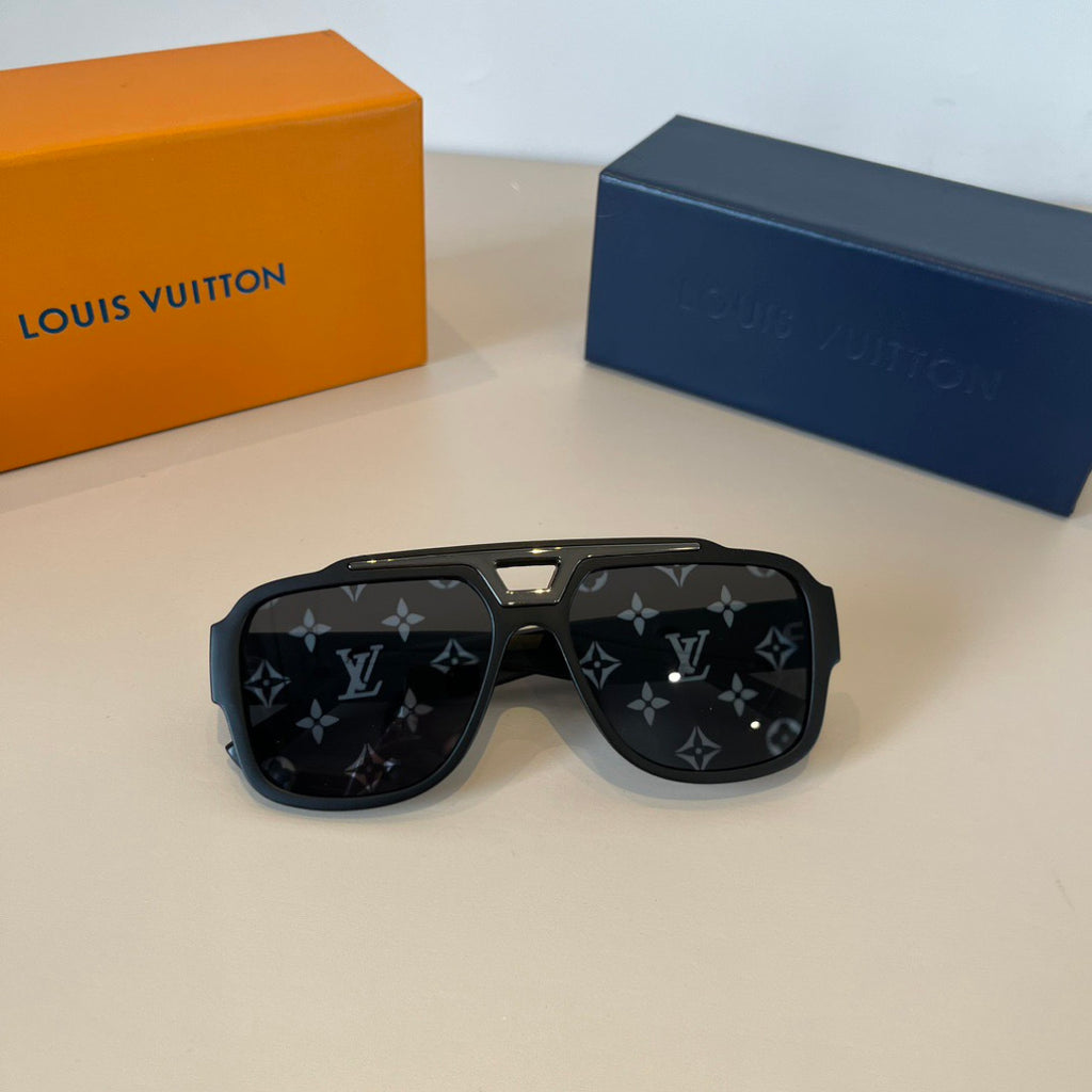 Louis Vuitton Metal Fashion Black Lens Sunglasses for Men & Women - 933813 - detail image 3