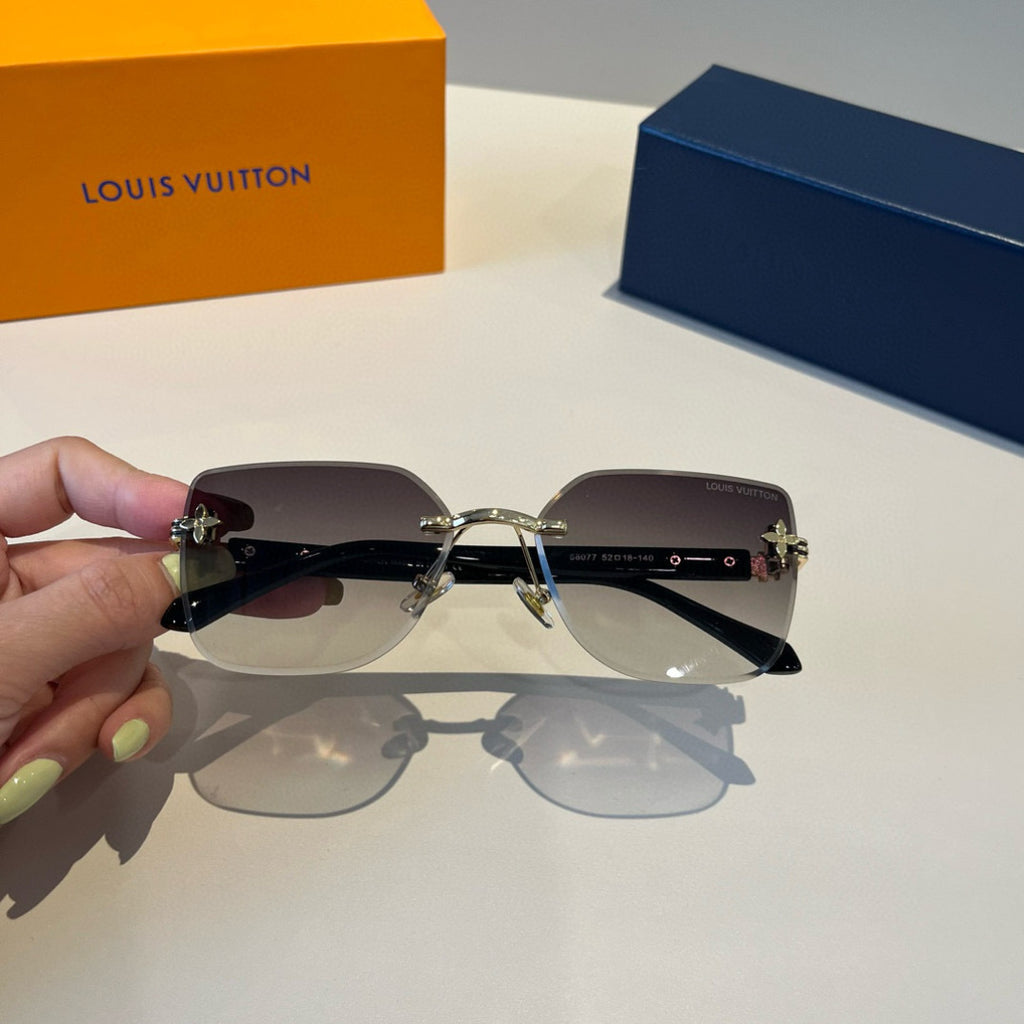Louis Vuitton Fashion Gray Lens Sunglasses for Men & Women - 997420 - detail image 6