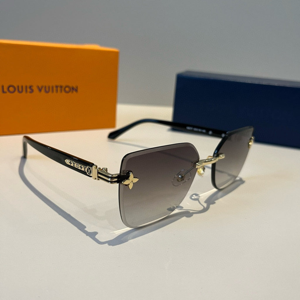 Louis Vuitton Fashion Gray Lens Sunglasses for Men & Women - 997420