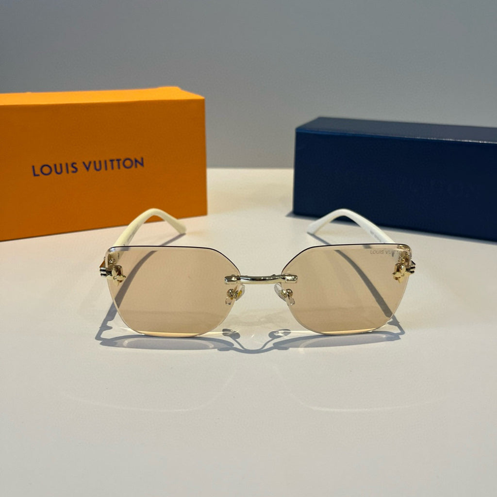 Louis Vuitton Fashion Gold Lens Sunglasses for Men & Women - 997421 - detail image 2