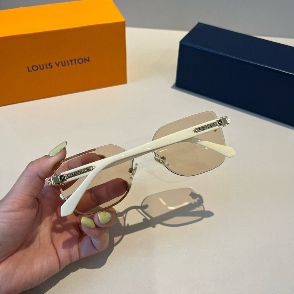 Louis Vuitton Fashion Gold Lens Sunglasses for Men & Women - 997421 - detail image 7