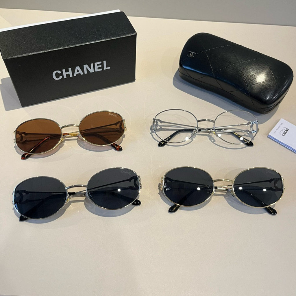 Chanel Metal Fashion Brown Lens Sunglasses for Men & Women - 997764 - detail image 11