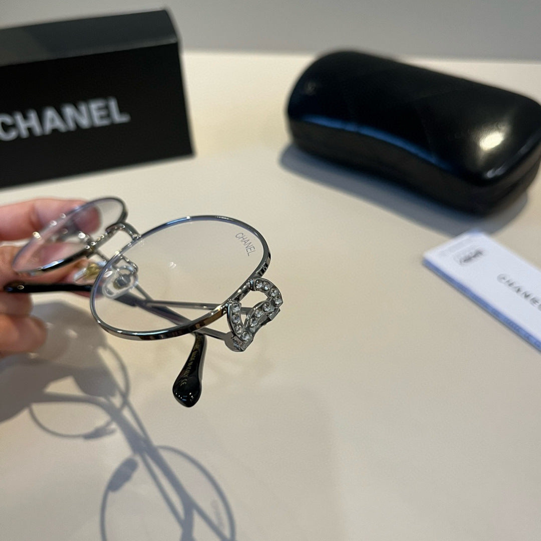 Chanel Metal Fashion Silver Lens Sunglasses for Men & Women - 997766 - detail image 6