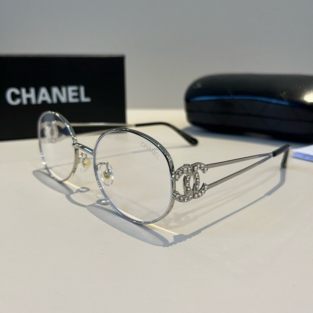 Chanel Metal Fashion Silver Lens Sunglasses for Men & Women - 997766 - detail image 3