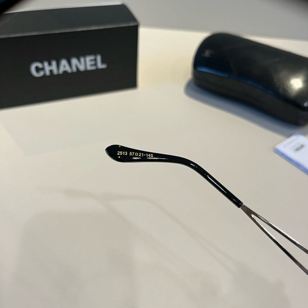 Chanel Metal Fashion Silver Lens Sunglasses for Men & Women - 997766 - detail image 10