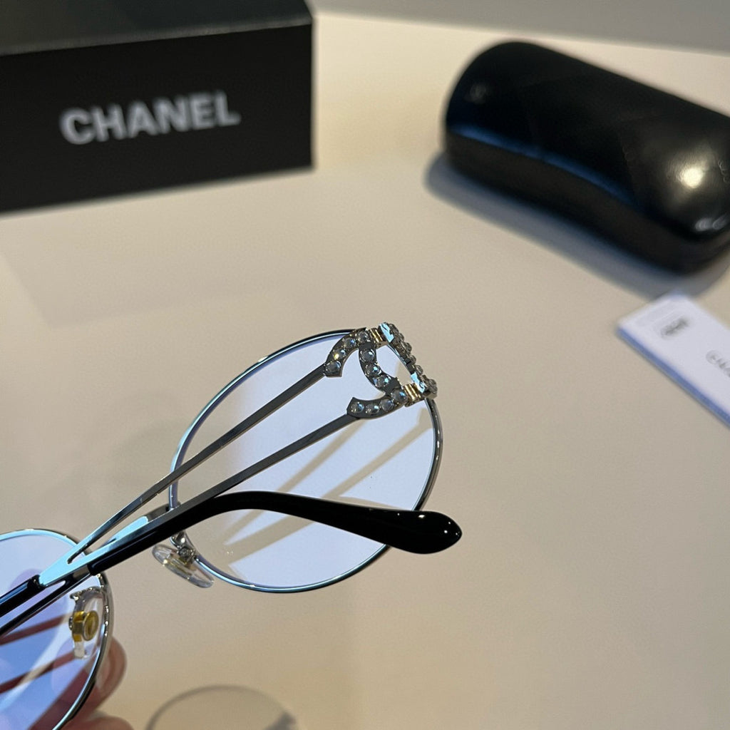 Chanel Metal Fashion Silver Lens Sunglasses for Men & Women - 997766 - detail image 8