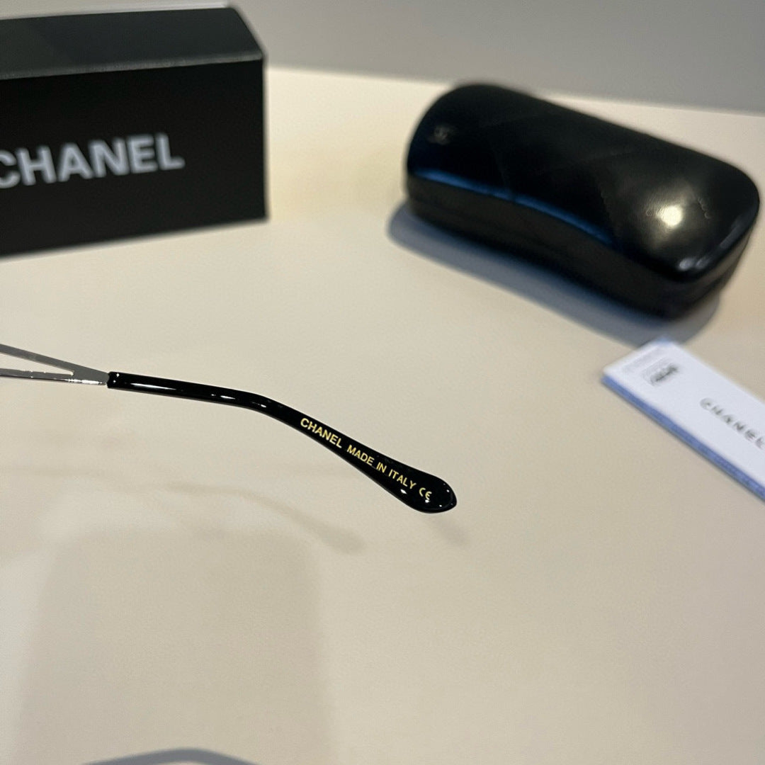 Chanel Metal Fashion Silver Lens Sunglasses for Men & Women - 997767 - detail image 9