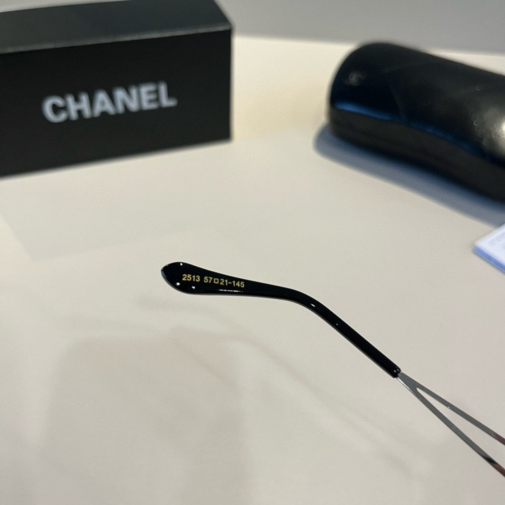 Chanel Metal Fashion Silver Lens Sunglasses for Men & Women - 997767 - detail image 10