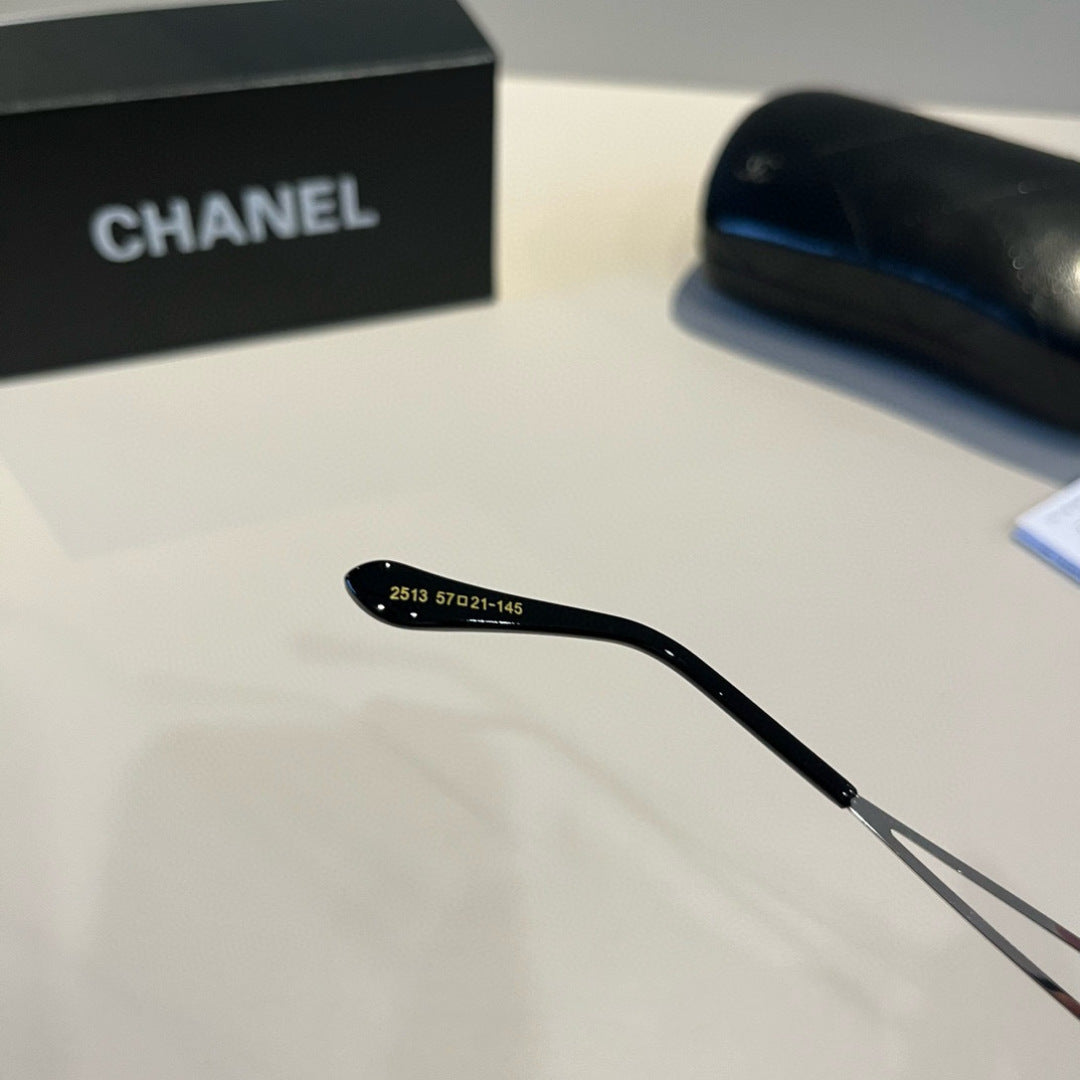 Chanel Metal Fashion Silver Lens Sunglasses for Men & Women - 997767 - detail image 10