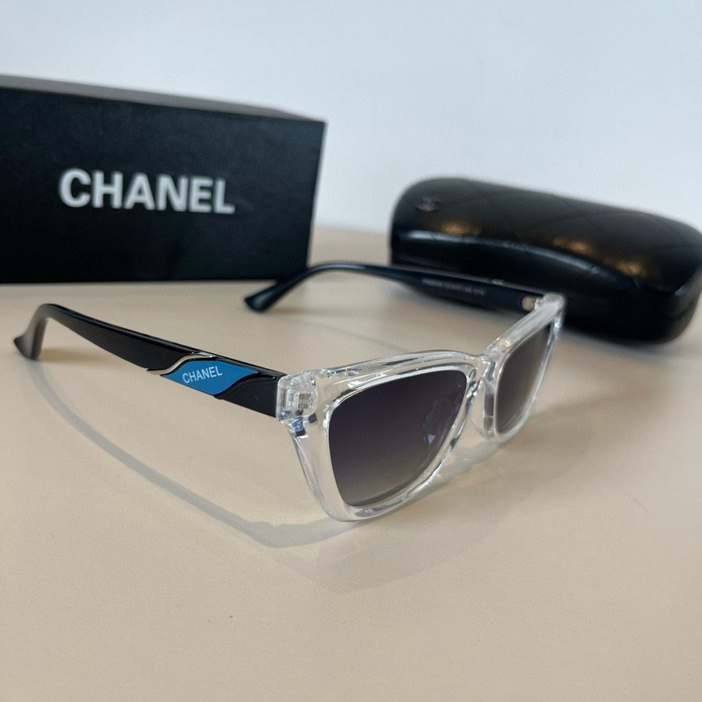 Chanel Polarized Fashion Silver Lens Sunglasses for Men & Women - 997768
