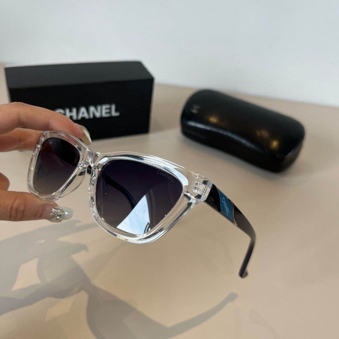 Chanel Polarized Fashion Silver Lens Sunglasses for Men & Women - 997768 - detail image 4