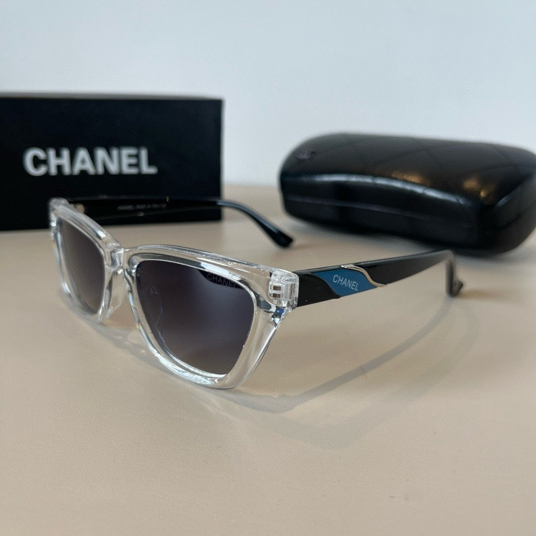 Chanel Polarized Fashion Silver Lens Sunglasses for Men & Women - 997768 - detail image 3