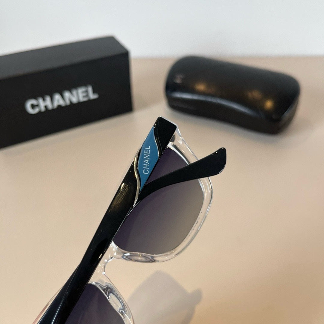 Chanel Polarized Fashion Silver Lens Sunglasses for Men & Women - 997768 - detail image 6