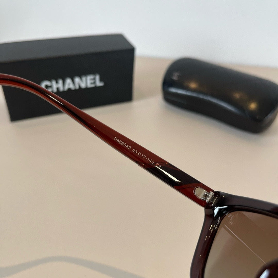 Chanel Polarized Fashion Brown Lens Sunglasses for Men & Women - 997769 - detail image 10