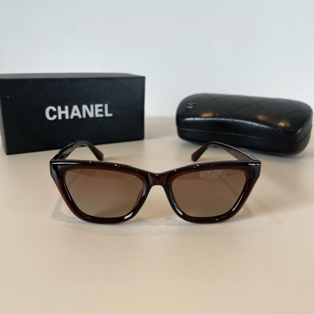 Chanel Polarized Fashion Brown Lens Sunglasses for Men & Women - 997769 - detail image 2