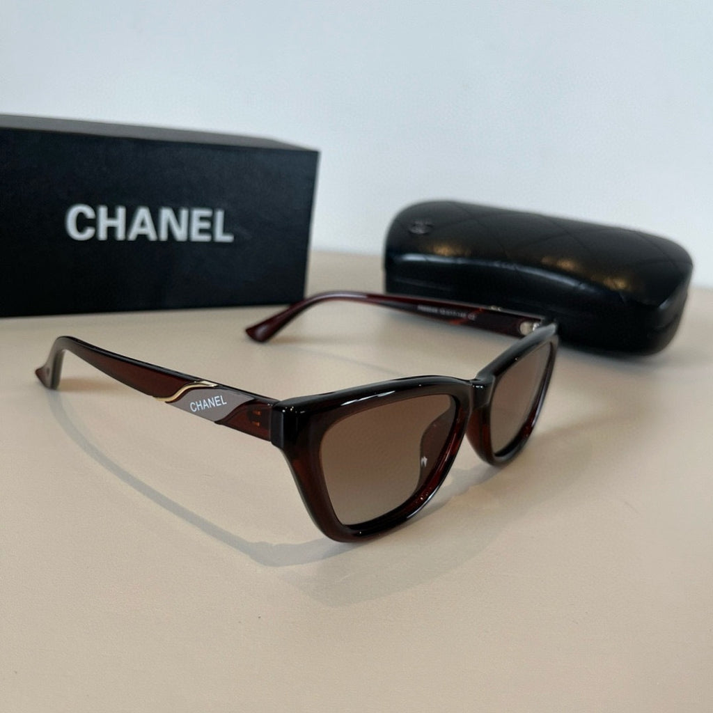 Chanel Polarized Fashion Brown Lens Sunglasses for Men & Women - 997769