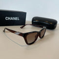 Chanel Polarized Fashion Brown Lens Sunglasses for Men & Women - 997769