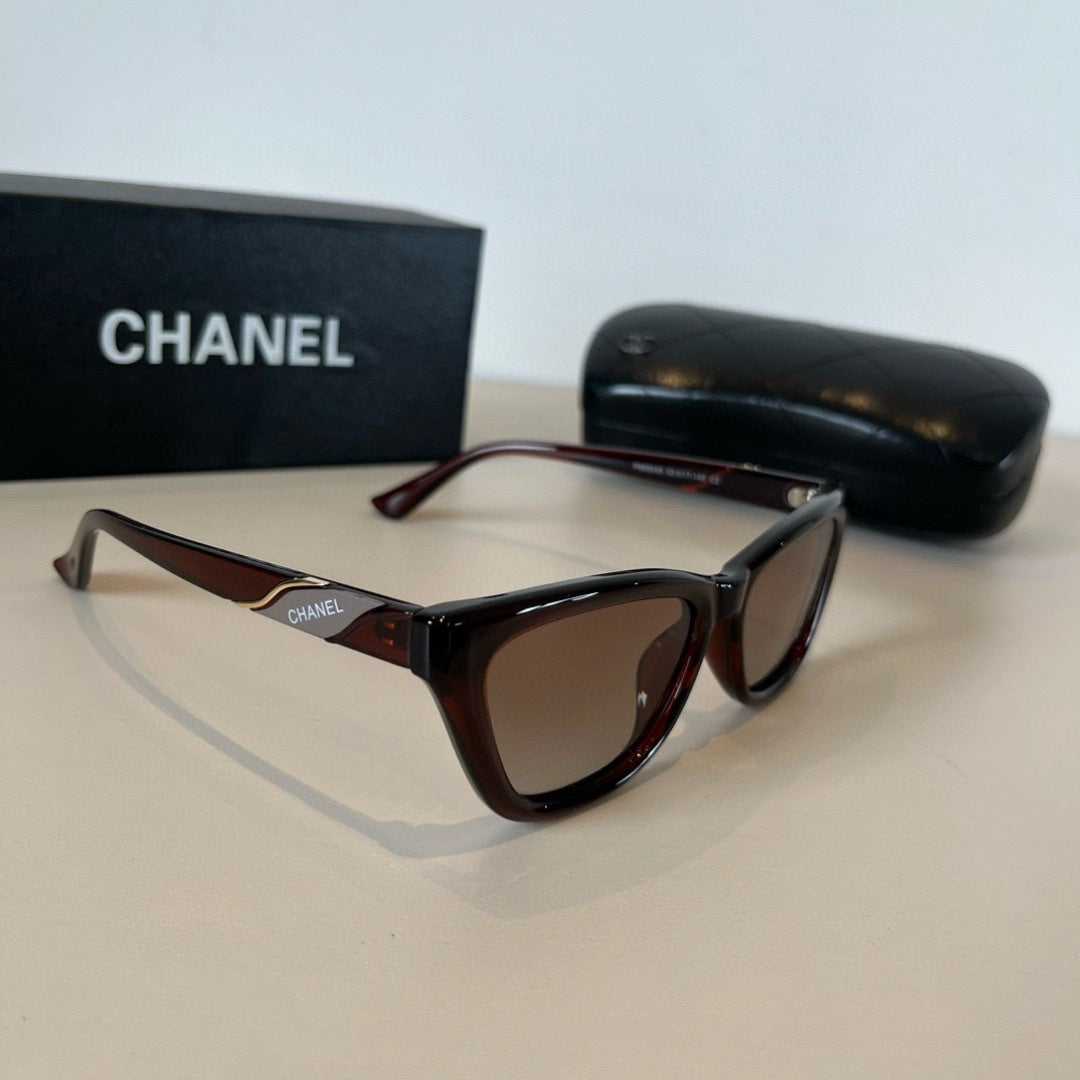 Chanel Polarized Fashion Brown Lens Sunglasses for Men & Women - 997769