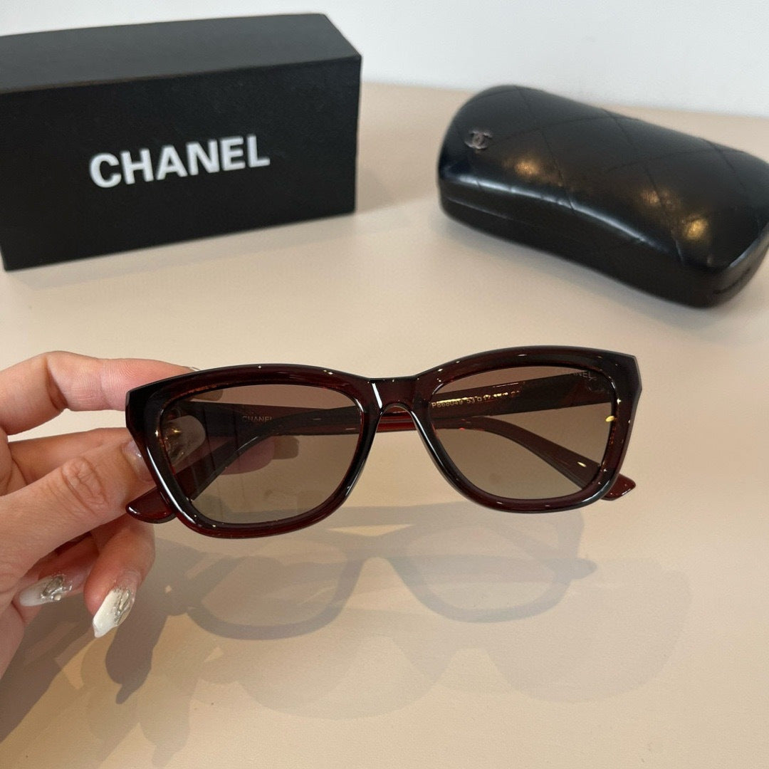 Chanel Polarized Fashion Brown Lens Sunglasses for Men & Women - 997769 - detail image 5