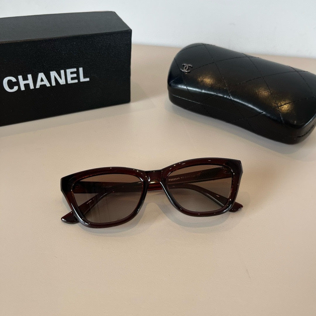 Chanel Polarized Fashion Brown Lens Sunglasses for Men & Women - 997769 - detail image 6