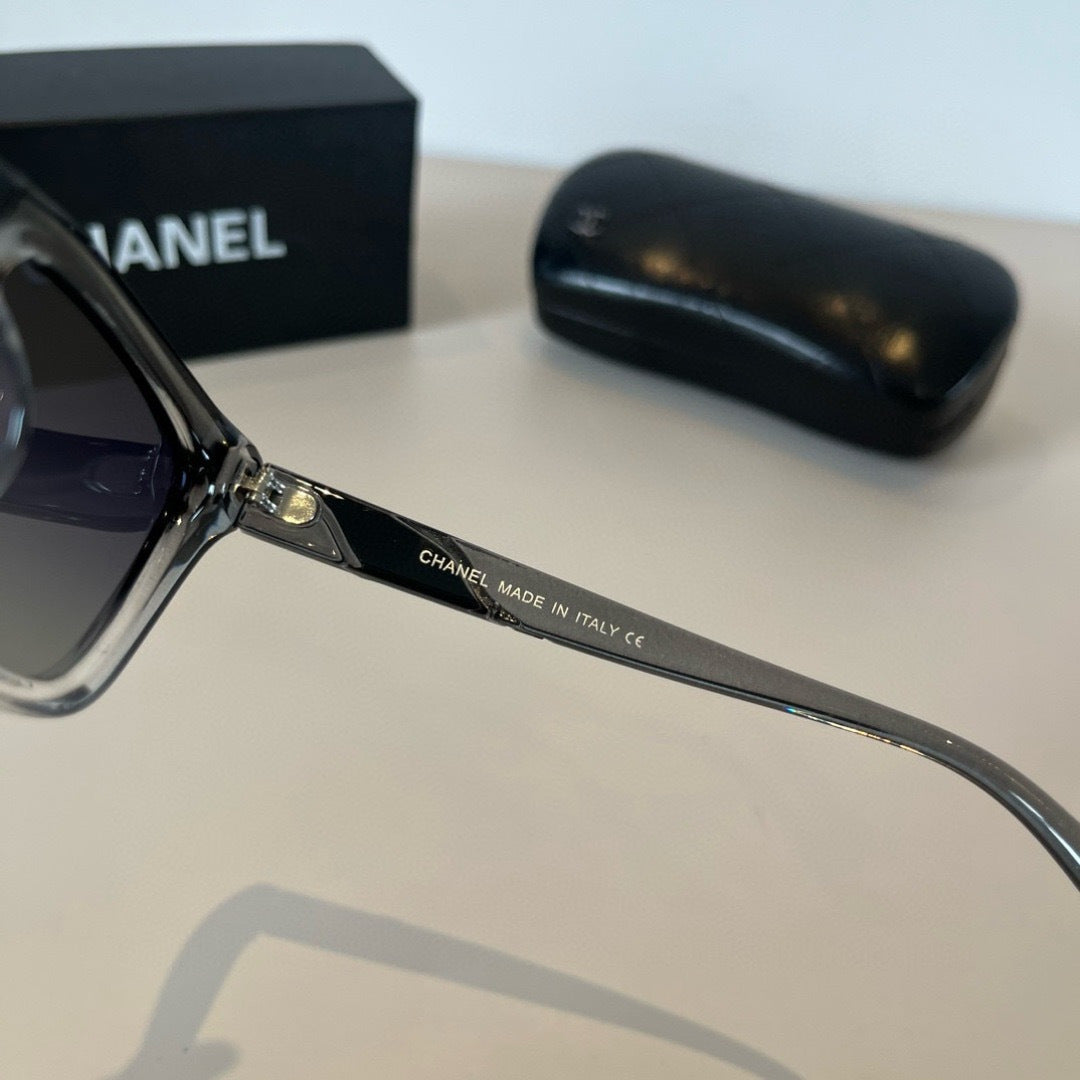 Chanel Polarized Fashion Silver Lens Sunglasses for Men & Women - 997771 - detail image 7