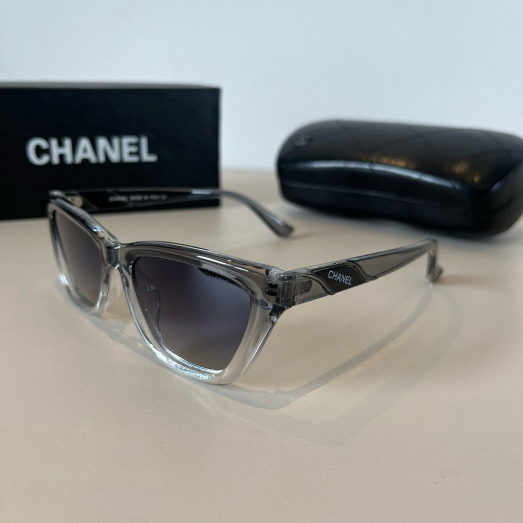 Chanel Polarized Fashion Silver Lens Sunglasses for Men & Women - 997771 - detail image 3