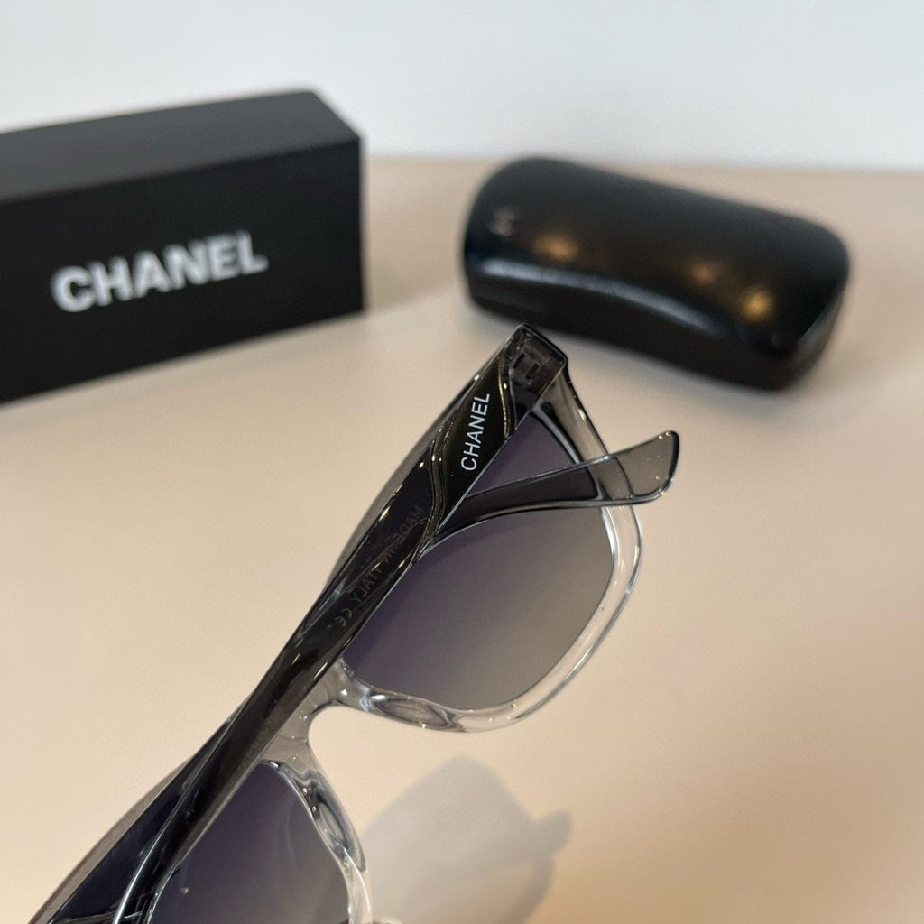 Chanel Polarized Fashion Silver Lens Sunglasses for Men & Women - 997771 - detail image 6