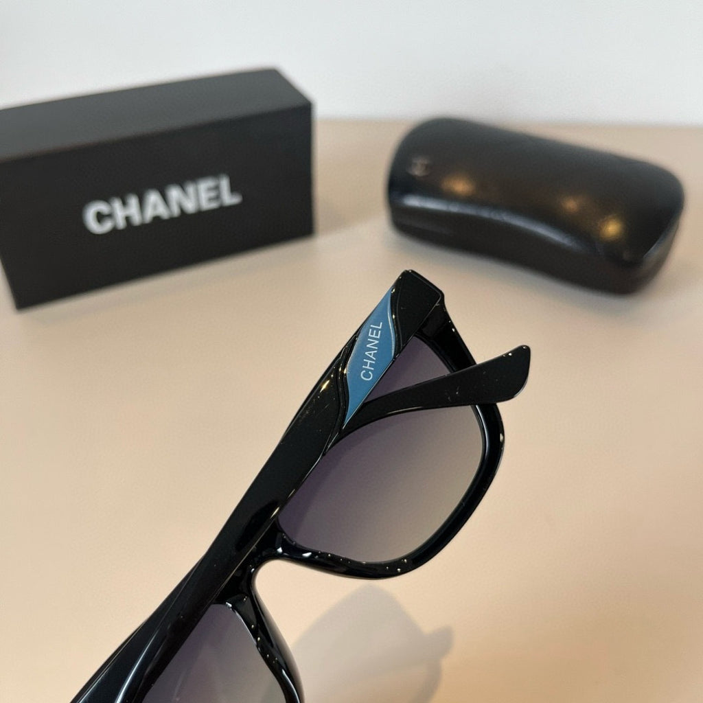 Chanel Polarized Fashion Gold Lens Sunglasses for Men & Women - detail image 6
