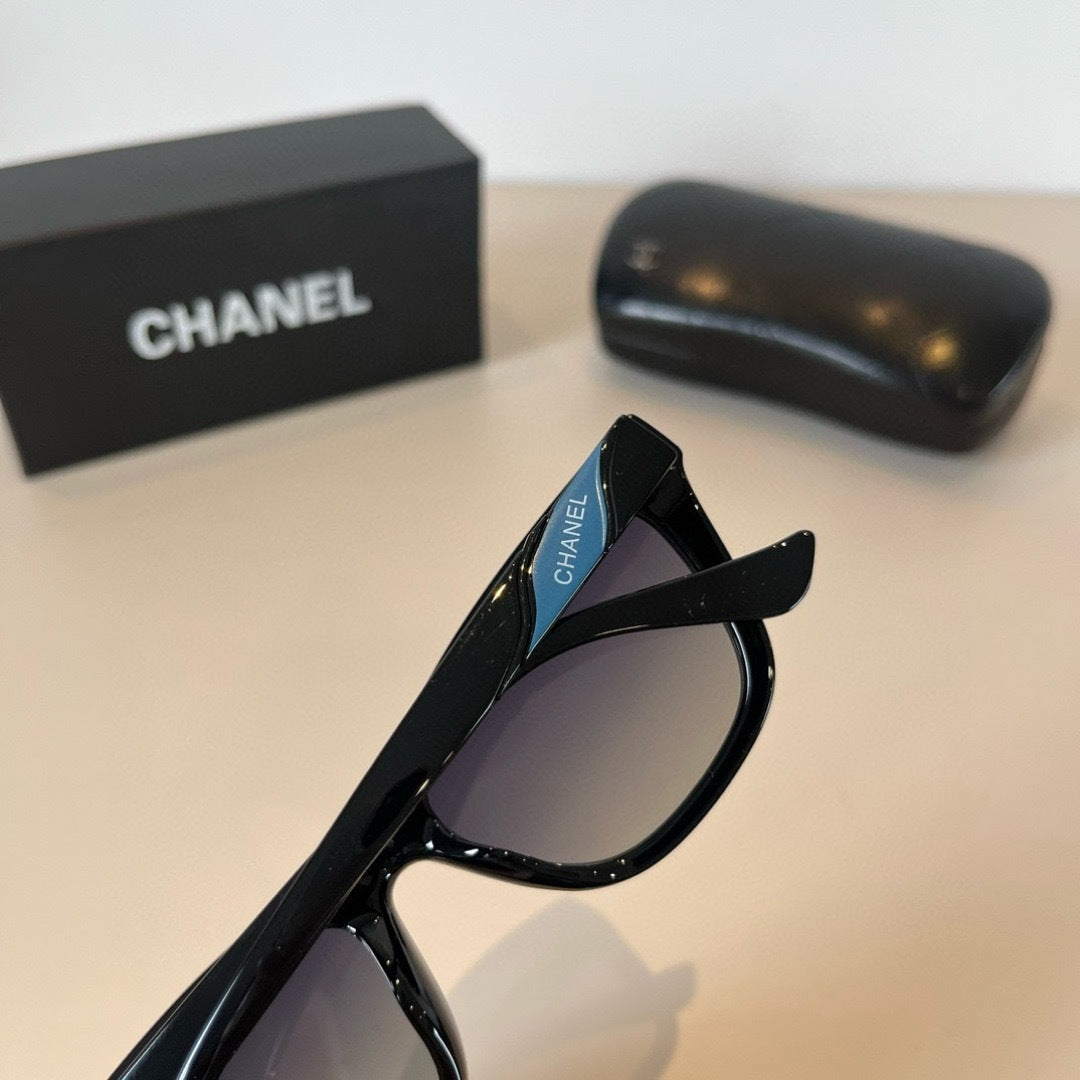 Chanel Polarized Fashion Gold Lens Sunglasses for Men & Women - detail image 6