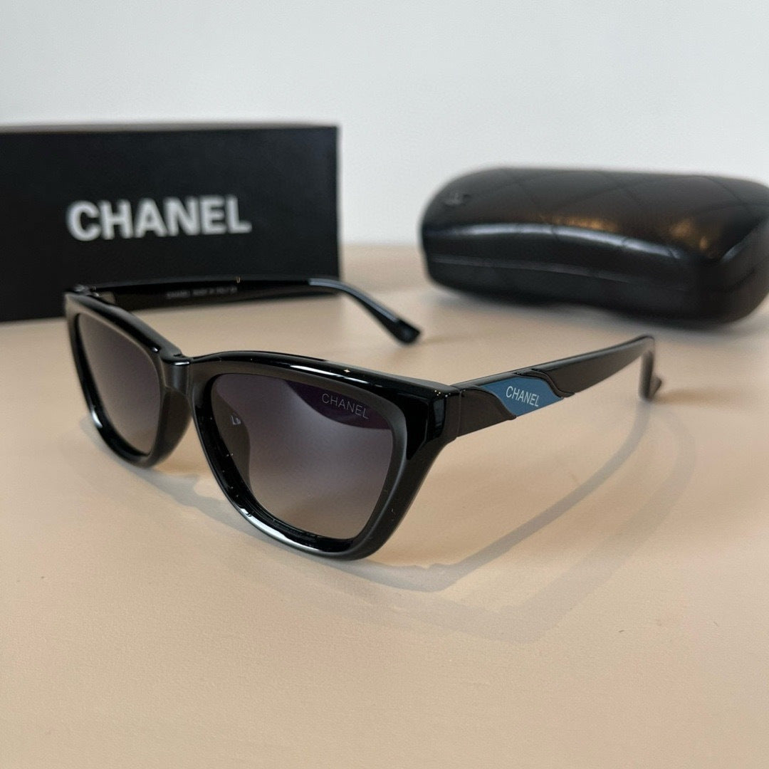 Chanel Polarized Fashion Gold Lens Sunglasses for Men & Women - detail image 3