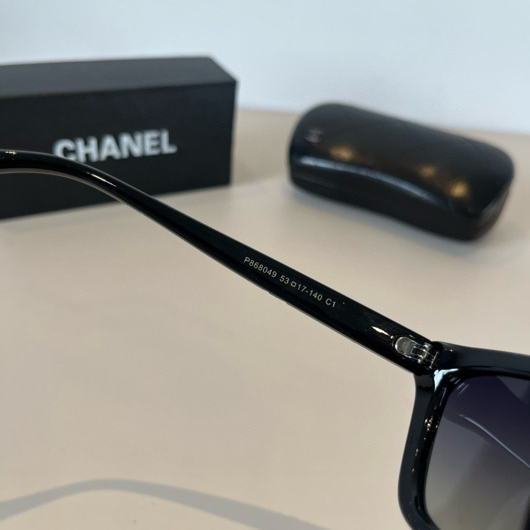 Chanel Polarized Fashion Gold Lens Sunglasses for Men & Women - detail image 7