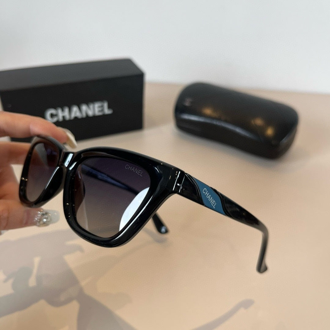 Chanel Polarized Fashion Gold Lens Sunglasses for Men & Women - detail image 4