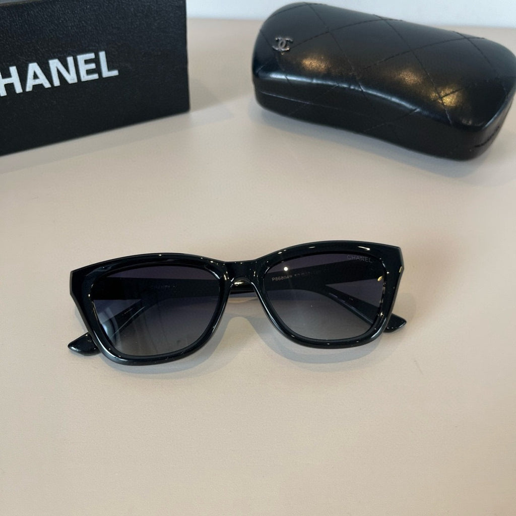 Chanel Polarized Fashion Gold Lens Sunglasses for Men & Women - detail image 9
