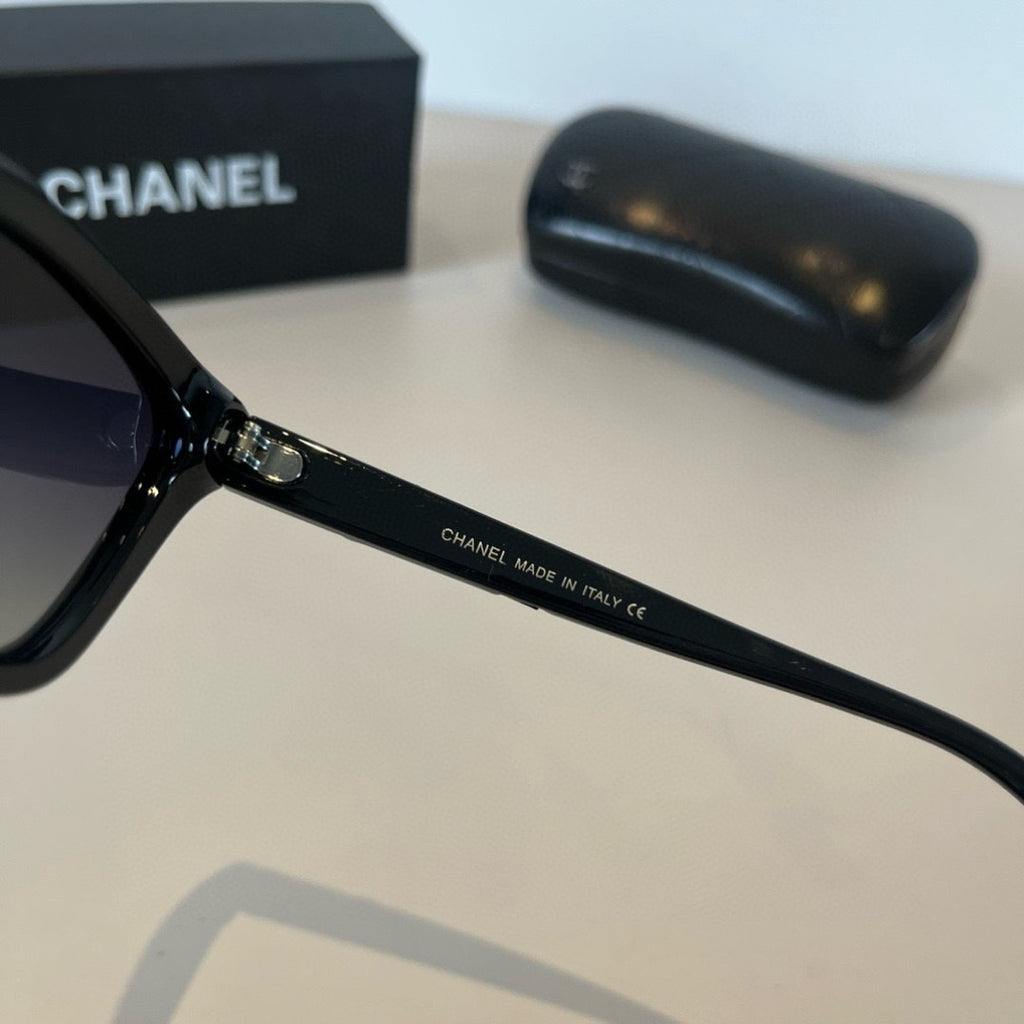 Chanel Polarized Fashion Gold Lens Sunglasses for Men & Women - detail image 8