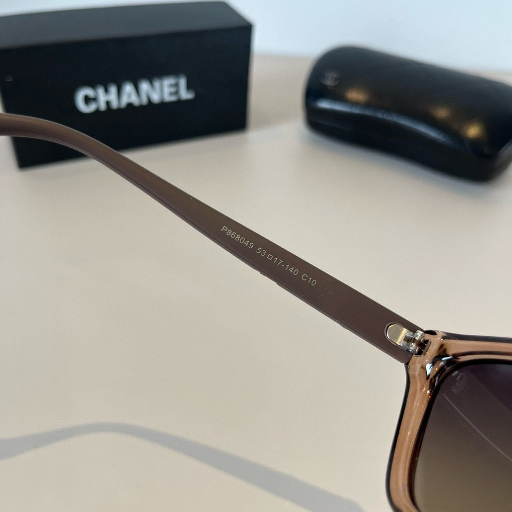 Chanel Polarized Fashion Brown Lens Sunglasses for Men & Women - 997773 - detail image 9