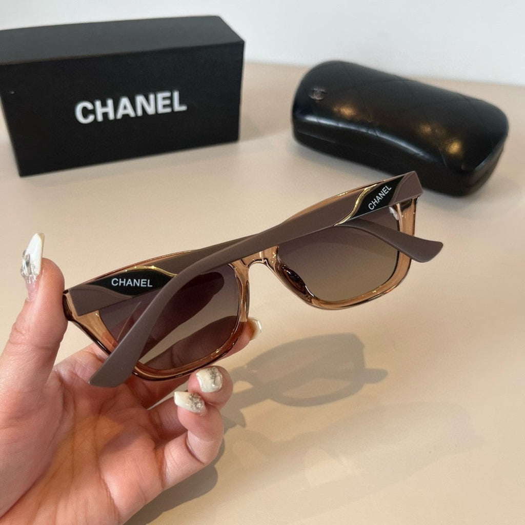 Chanel Polarized Fashion Brown Lens Sunglasses for Men & Women - 997773 - detail image 6
