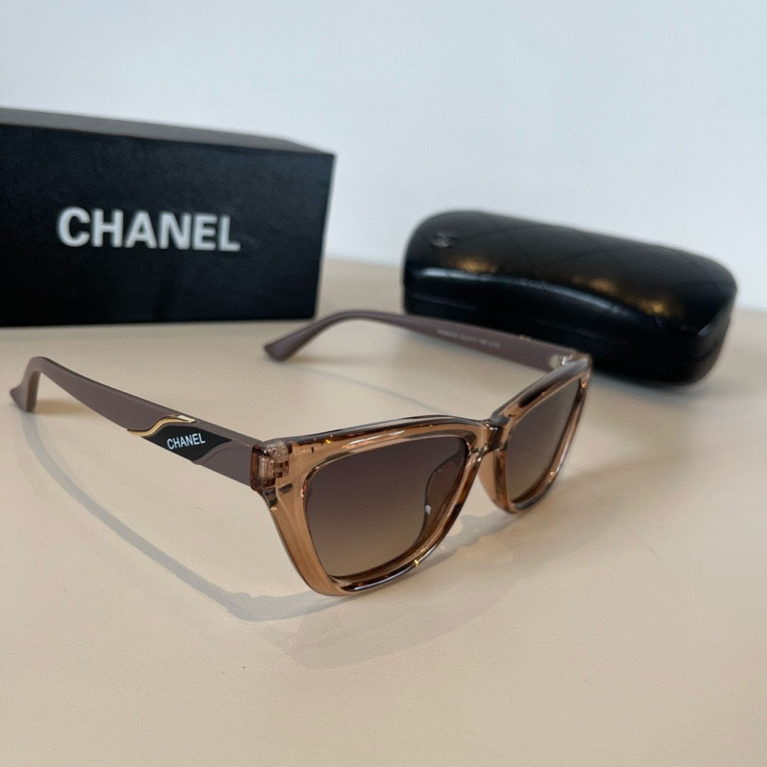 Chanel Polarized Fashion Brown Lens Sunglasses for Men & Women - 997773