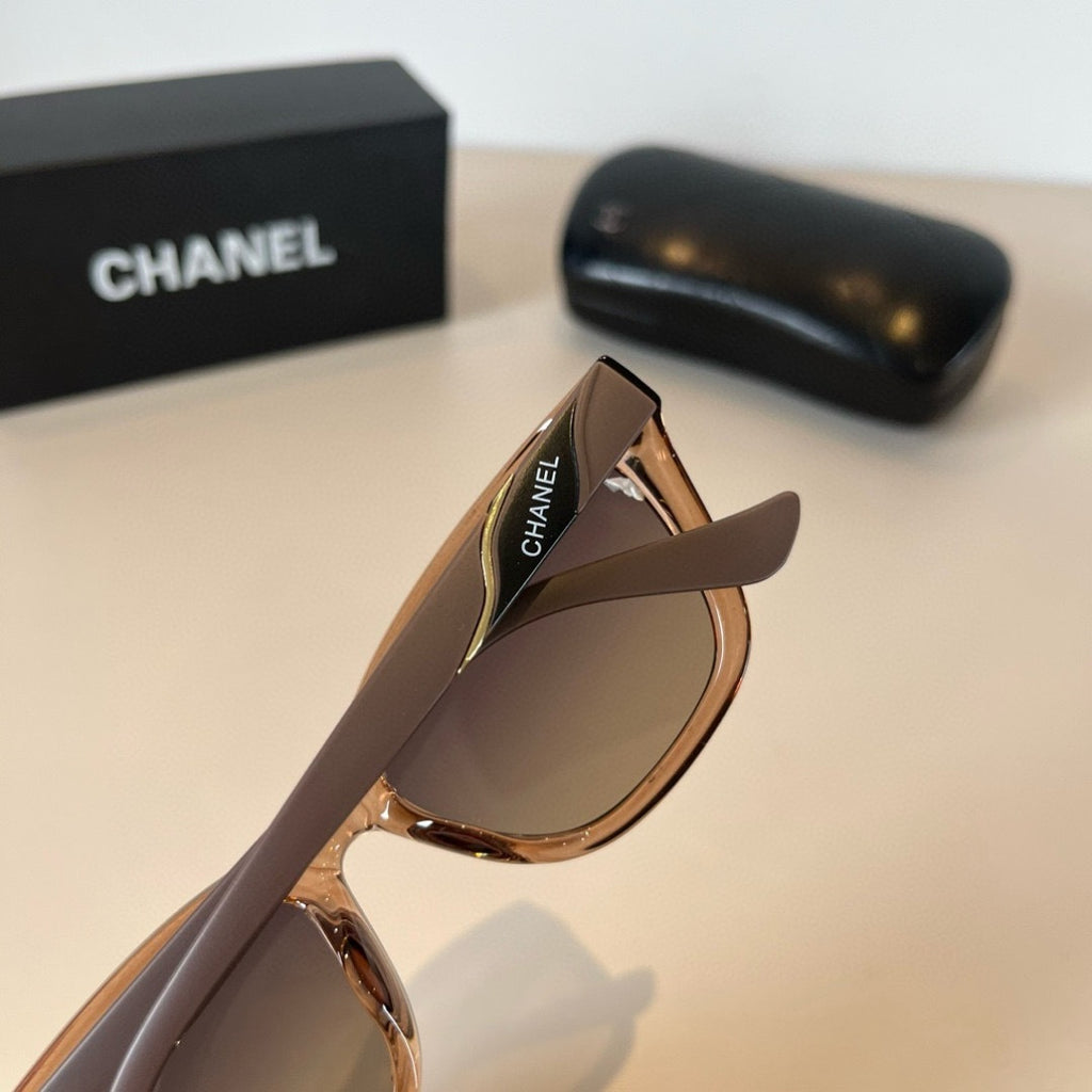 Chanel Polarized Fashion Brown Lens Sunglasses for Men & Women - 997773 - detail image 7