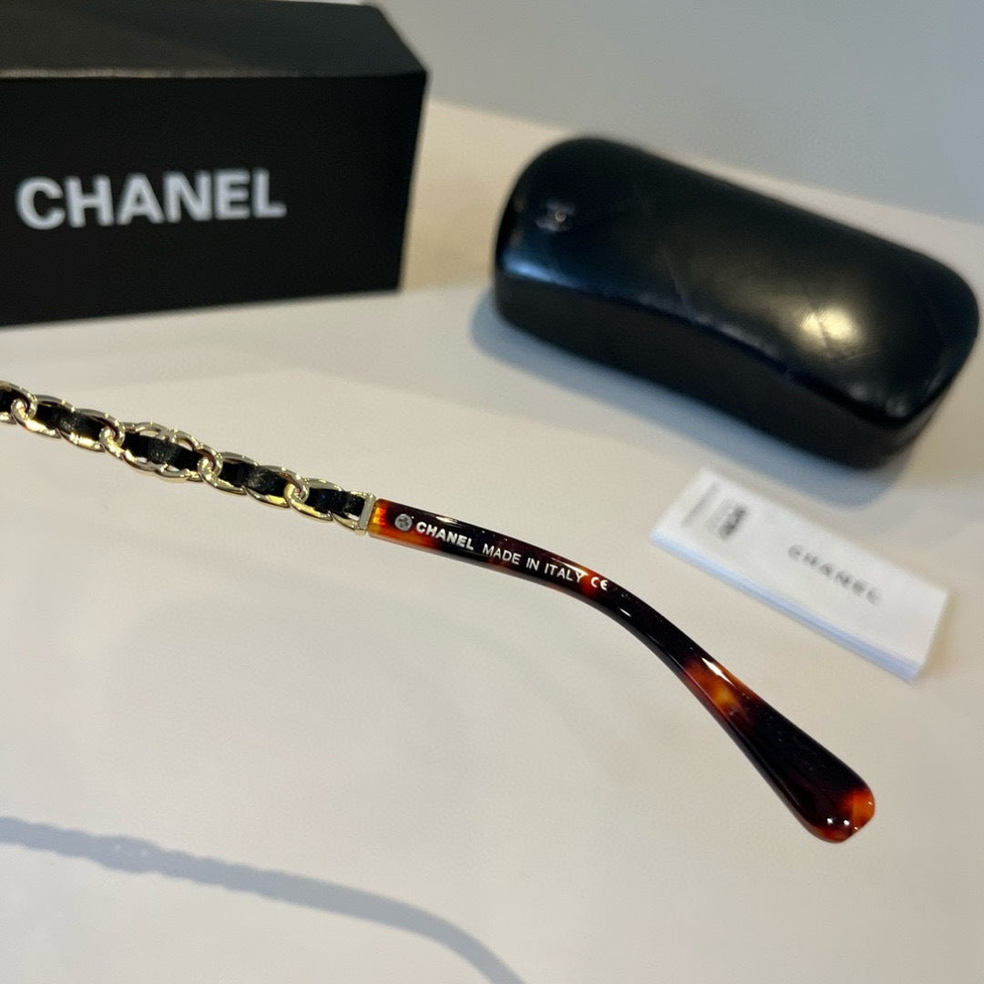 Chanel Oversized Red Lens Sunglasses for Men & Women - 997747 - detail image 10