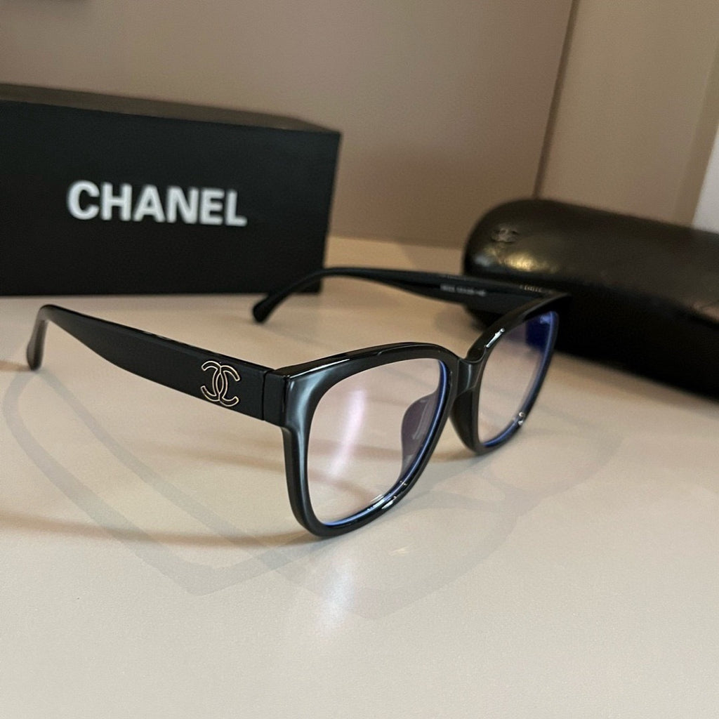 Chanel Blue-Light Fashion Silver Lens Sunglasses for Men & Women - 358112
