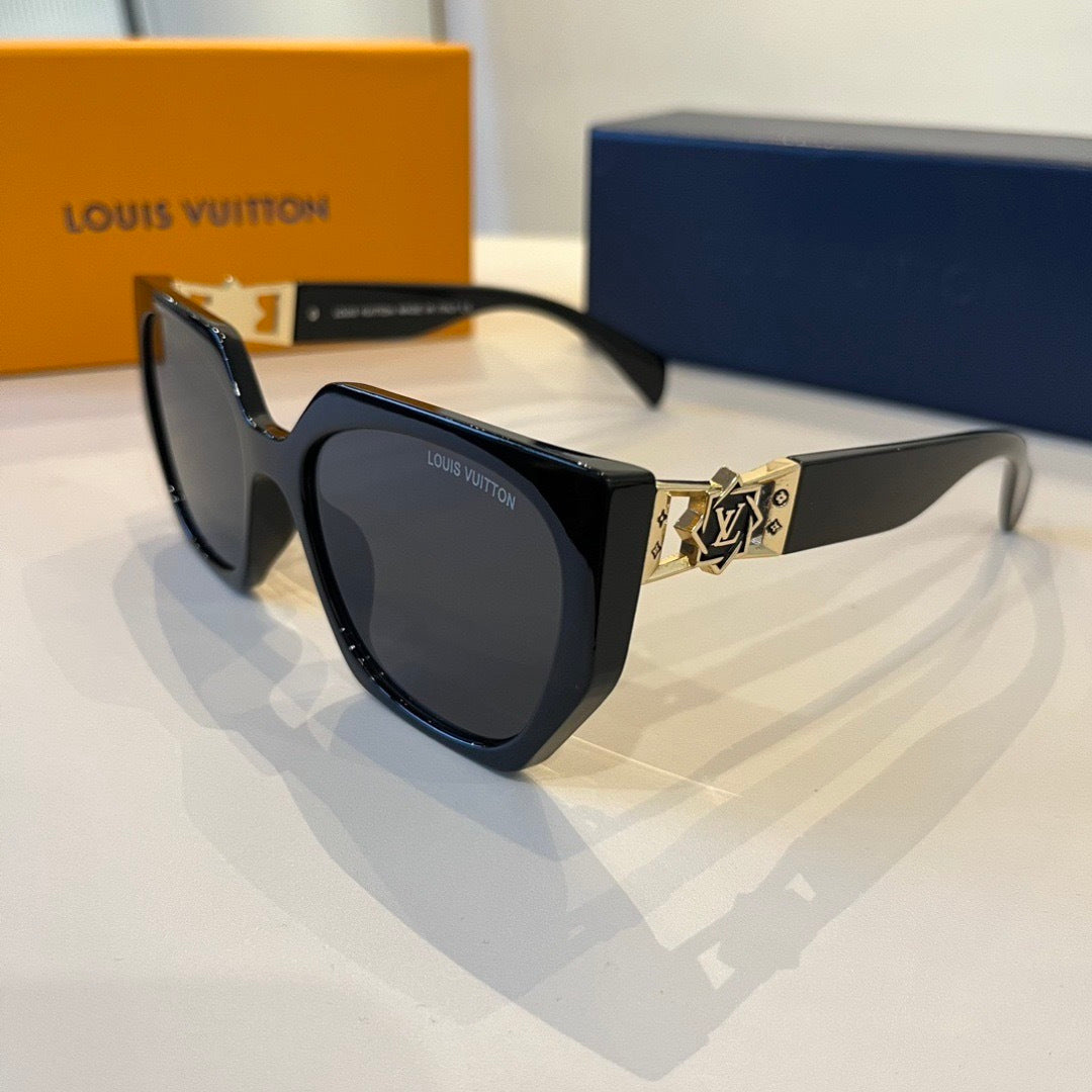 Louis Vuitton Fashion Black Lens Sunglasses for Men & Women - 933793 - detail image 3