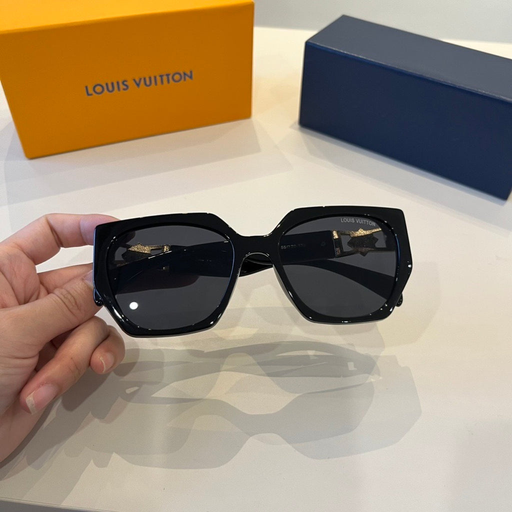 Louis Vuitton Fashion Black Lens Sunglasses for Men & Women - 933793 - detail image 4