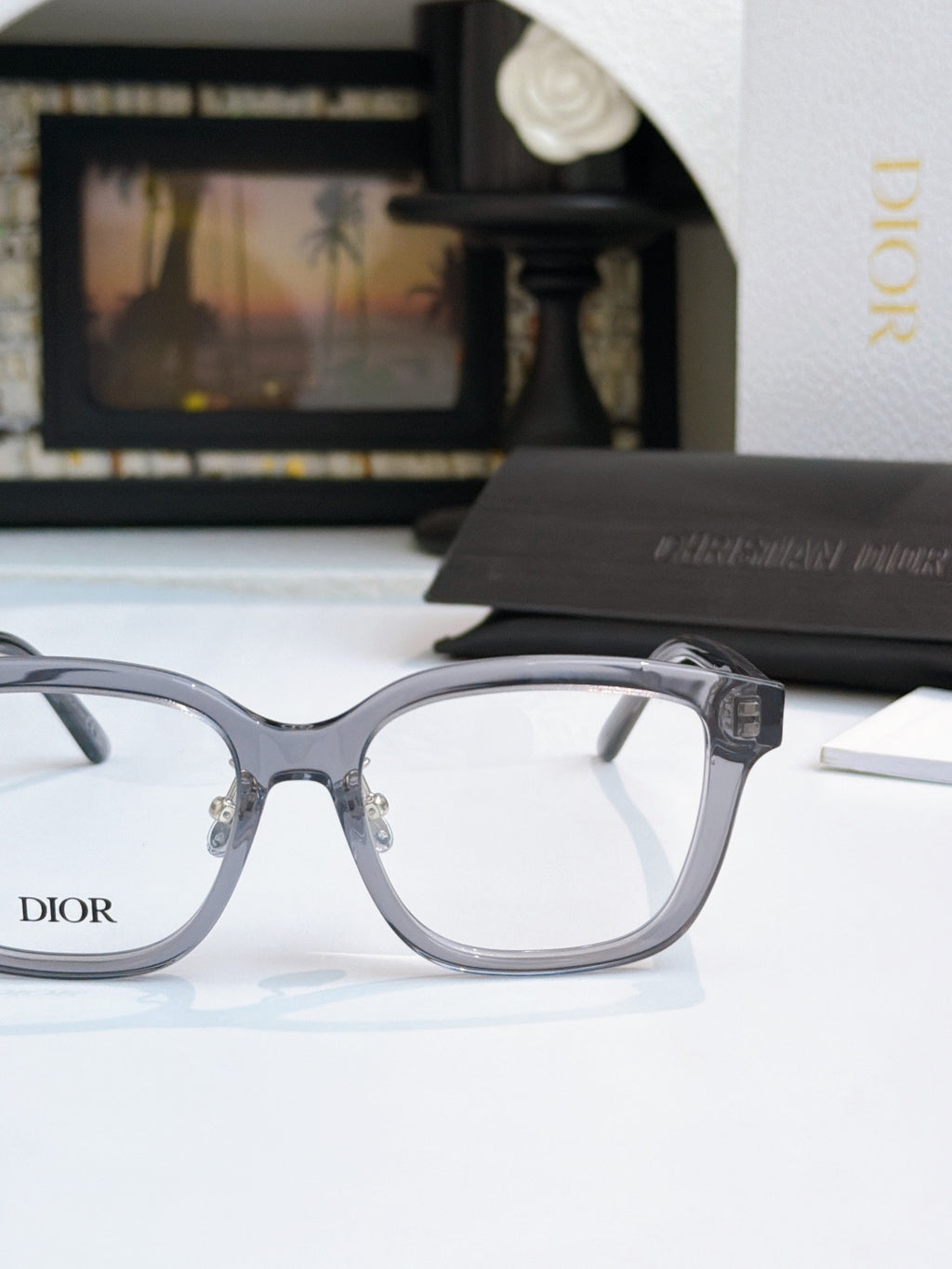 Dior Fashion Black Lens Sunglasses for Men & Women - 867112 - detail image 5