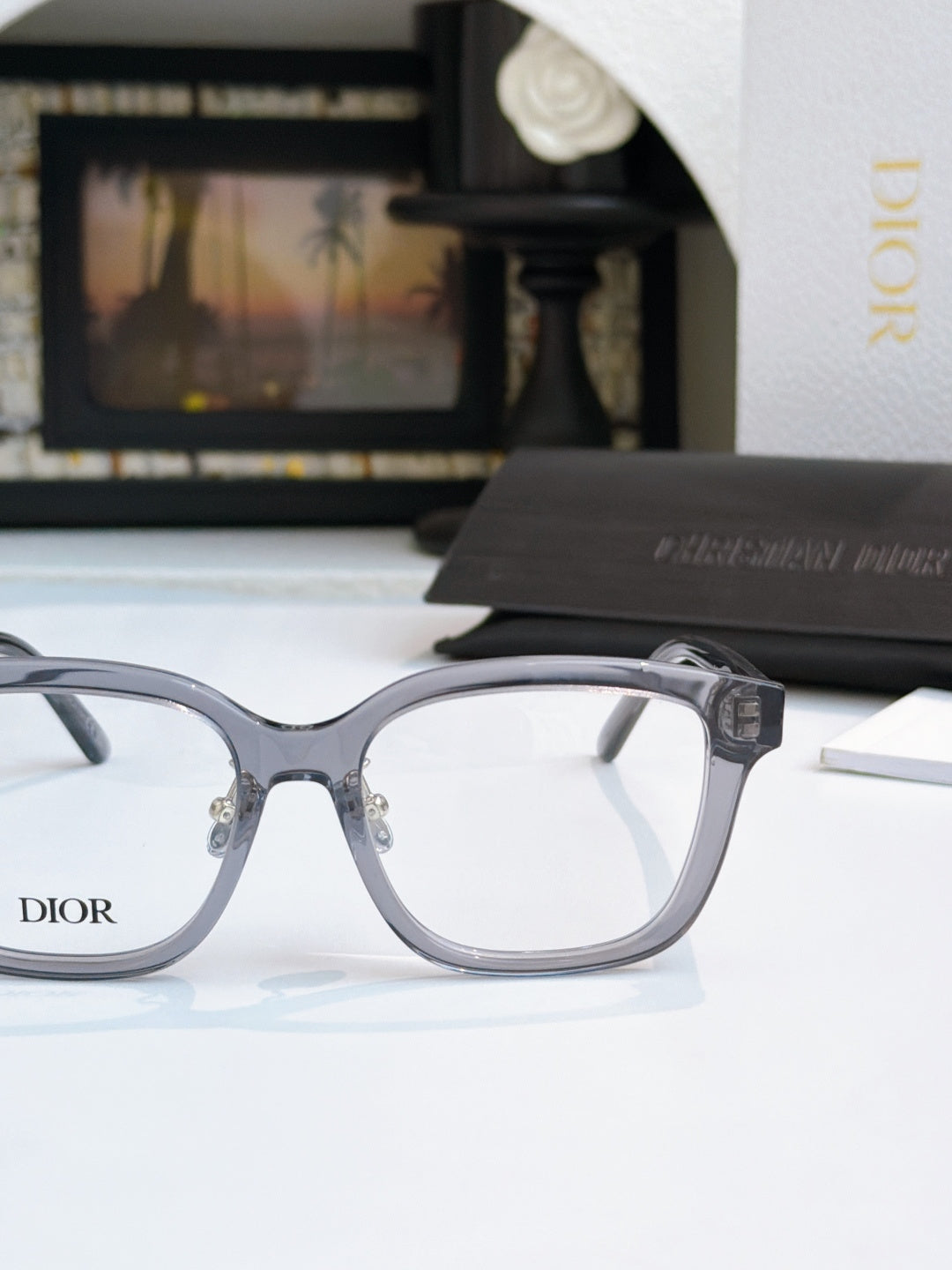 Dior Fashion Black Lens Sunglasses for Men & Women - 867112 - detail image 5