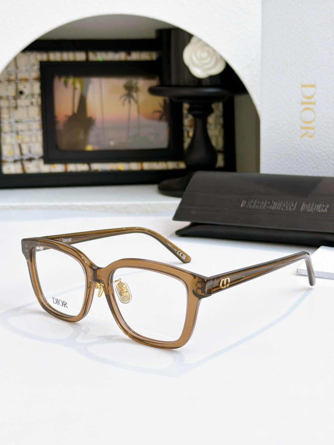 Dior Fashion Black Lens Sunglasses for Men & Women - 867112 - detail image 2