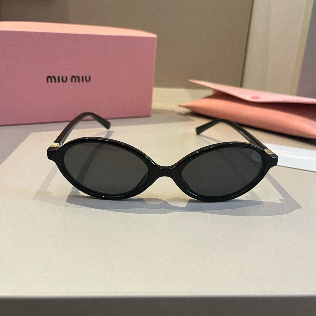 Miu Miu Round Silver Lens Sunglasses for Men & Women - 466146 - detail image 3